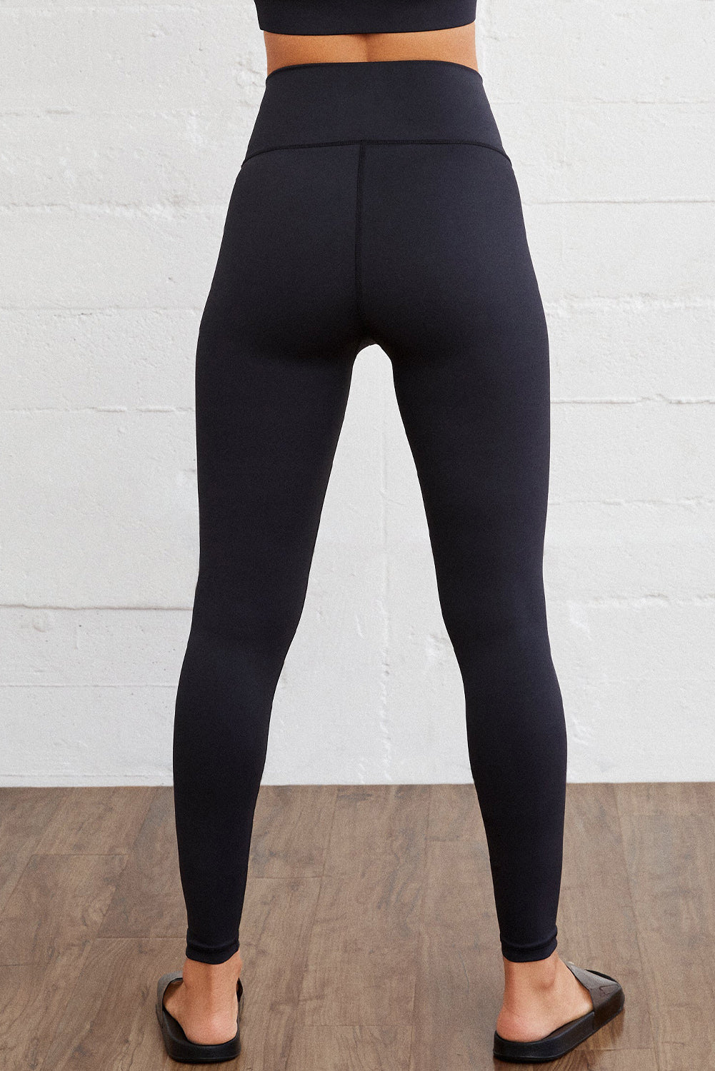 Gray Arched Waist Seamless Active Leggings