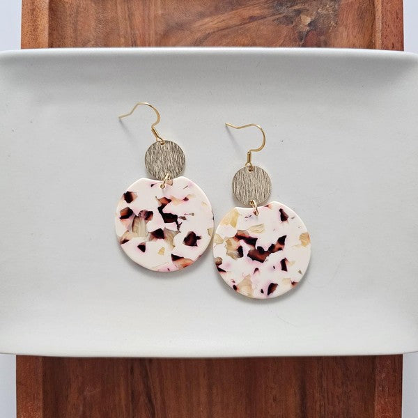 Zoey Earrings - Terrazzo