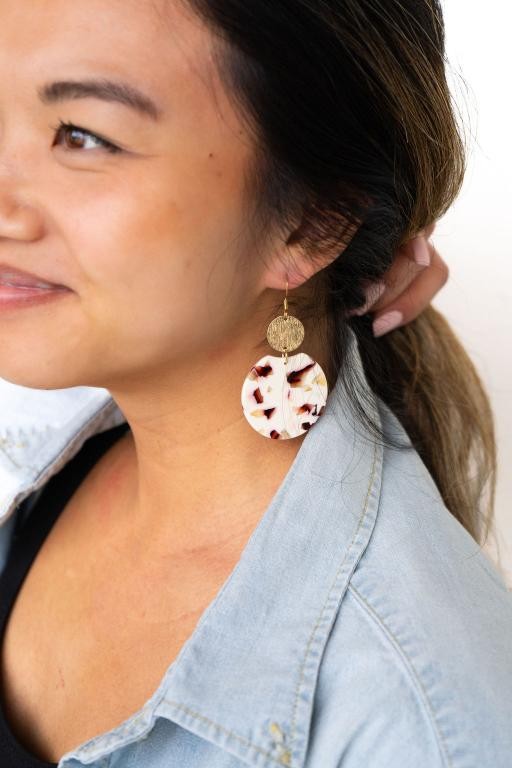 Zoey Earrings - Terrazzo