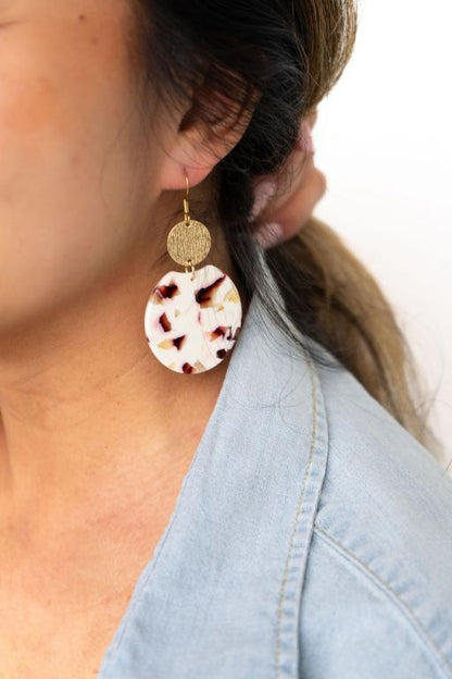 Zoey Earrings - Terrazzo