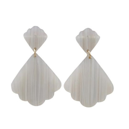 Ariel Earrings - Seashell