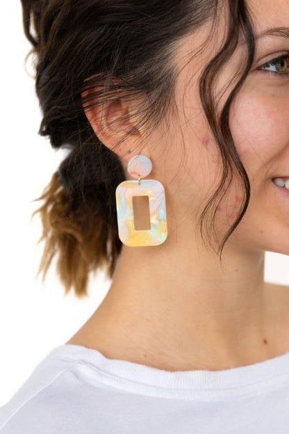 Margot Earrings - Pastel Rainbow