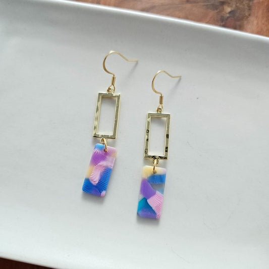 Raya Earrings - Watercolor