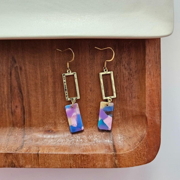 Raya Earrings - Watercolor