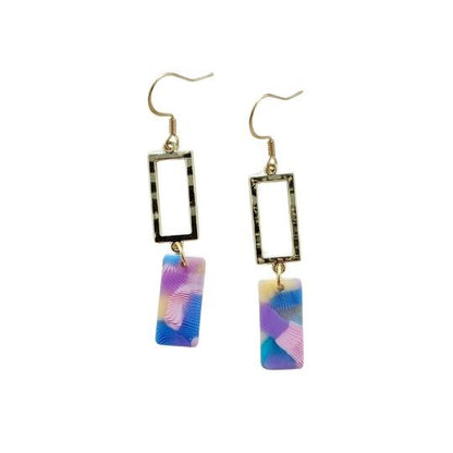 Raya Earrings - Watercolor