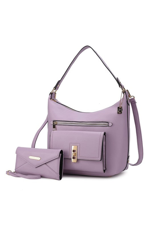 MKF Clara Shoulder Bag with Wristlet Wallet by Mia