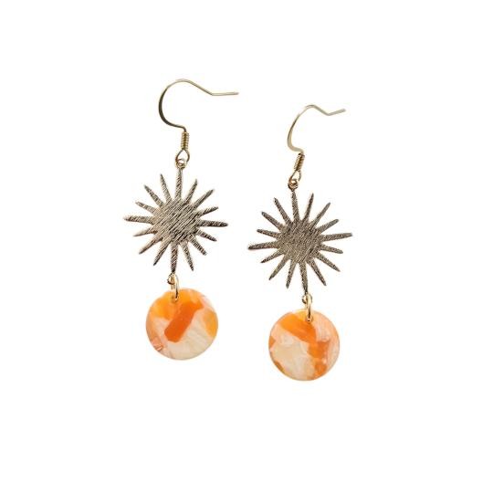 Solana Earrings - Orange