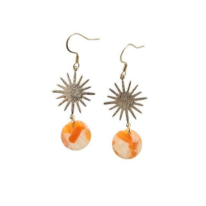 Solana Earrings - Orange