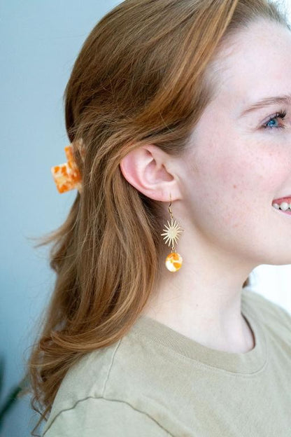 Solana Earrings - Orange