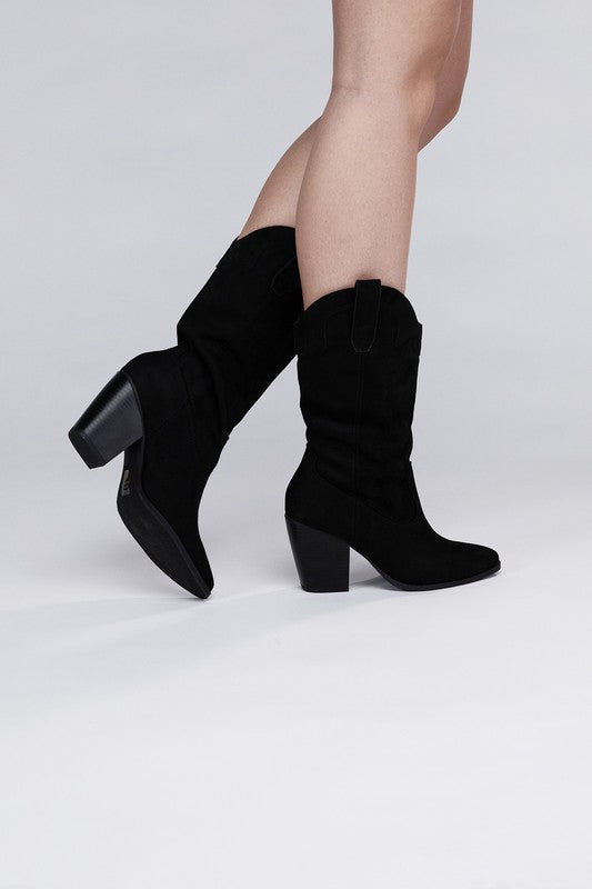 Akito Knee High Heel Boots